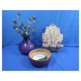 Home Decor-Candle Display,Bowl/Vase w/Artificial