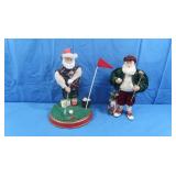 2 Golfing Santas-1 North Pole Prod(animated)