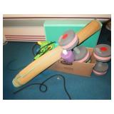Soft Step Bamboo Mat, Aquatic Dumbbells&more