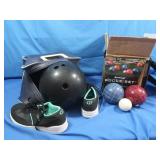 Sportcraft Bocce Set w/Case,VIP300 Bowling Ball