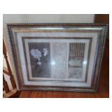 Framed Artwork-36x30"