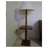 Table w/Lamp-15x15x53"H
