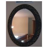 Oval Wall-mount Mirror 27"x36"