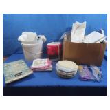 CleaningSupplies,Paper Plates,Table Covers