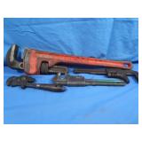 Pipe Wrenches-variety of sizes