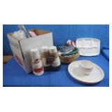 Wicker Plate Holders,Party/Picnic Disposable