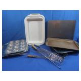 Cookie Sheets,laddin Tempreserve Container&more