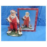 Golfing Santa Treasured TImes