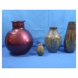 4 Decorative VAses