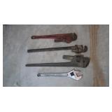 Heavy Duty Pipe Wrenches &Crescent Wrench