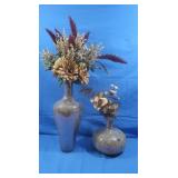 Vase w/Artificial Flowers