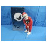 1998 Golfing Santa Smerican Artist Clothitique