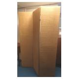 Cloth Covered Folding Room Divider-51x72"H
