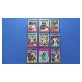 Lot of 9 1975 stars NM-Mint inc, Blue, Kranepool,