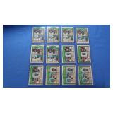 12 1972 Statistical leaders EX inc. N.L.