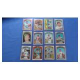 9 1972 vintage stars Ex-NM, inc, Richard (RC),