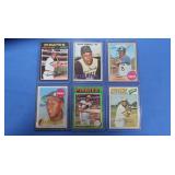 Lot of 6 Willie Stargell cards EX-NM+ inc.