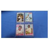 Lot of 4 Stargell cards, EX-NM, 1965, 1966,1970,