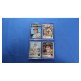 Lot of 4 vintage stars VG-NM inc. 1973 Jackson,