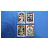 lot of 4 NM-Mint 1972 stars inc. Stargell,