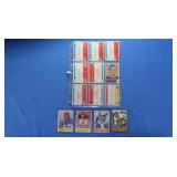 Booklet of 18 1963 & 65 Football cards, EX-NM
