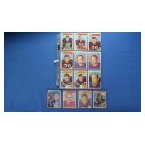 Booklet of 36 1966 Football Cards, EX-NM inc.