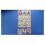 Booklet of 36 1966 Football Cards EX-NM+ inc.