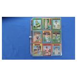 Booklet of 45 1971 Topps Baseball Cards EX-NM