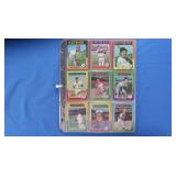 Booklet of 45 1971 Topps Baseball Cards EX-NM