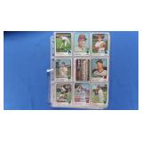 Booklet of 45 1973 Topps Baseball cards, EX-NM+
