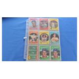 Booklet of 45 1959 Topps Baseball Cards, VG-EX