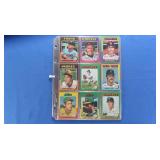 Booklet of 45 1971 Topps Baseball Cards EX-NM
