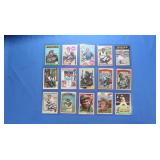 Lot of 15 Manny  Sanguillen cards, EX-Mint inc.