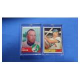 Lot of 2 beautiful Duke Snider cards EX-NM+ 1961