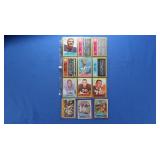 Booklet of 30 1967 & 1970 Football Cards, EX-NM