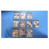 Lot of 10 high level 1971 stars, NM, inc. Tiant,