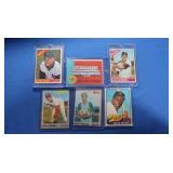 6 High Value Vintage Cards EX-NM inc. Maris,