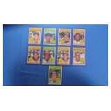 Lot of 9 Sporting News stars Koosman, Brock, Yaz,
