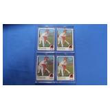 Lot of 4 EX-NM 1973 Rich Gossage ROOKIE cards