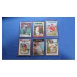 Lot of 6 Pete Rose cards, VG-NM 71 Sporting News,