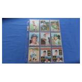 9 1970 Topps Baseball Cards, VG-EX inc. (2)