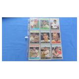 11 1964 Topps Baseball cards G-EX