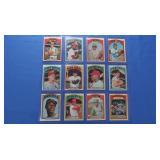 12 NM-Mint 1972 Cards inc. Foster, Brock,