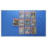 Set of 1971 World Series recap cards EX-NM inc.