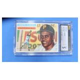 1956 Roberto Clemente White Back CSG 5, second