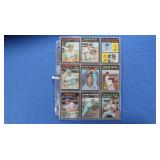 Booklet of 45 1971 Topps Baseball Cards EX-NM