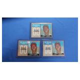 Lot of 3 Hank Aaron 1968 Sporting News All-Star