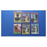 Lot of 6 vintage stars EX-NM inc. 75 Seaver, Blue