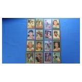 16 1961 Pittsburgh Pirates cards Ex+ inc. Francis