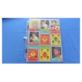 Booklet of 45 1963 Topps Baseball Cards, G-EX.
